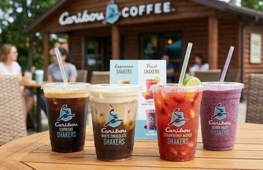 Caribou Espresso Shakers and Fruit Shakers