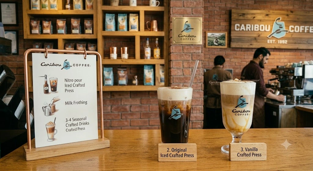 caribou coffee cold press guide