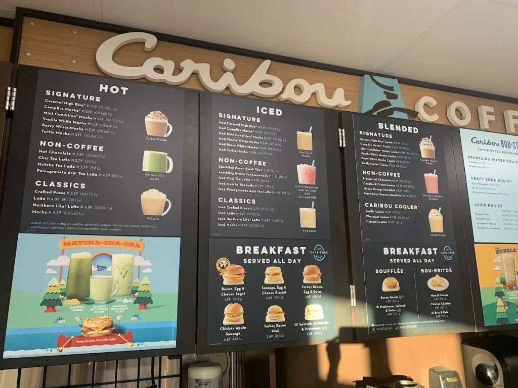 Most Popular Caribou Coffee Drinks Customers Love