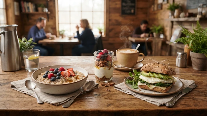 Healthy Breakfast Choices at Caribou Coffee
