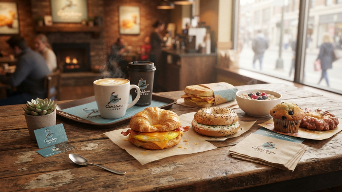 caribou coffee menu
